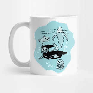 Ghost Death Ocean Mug